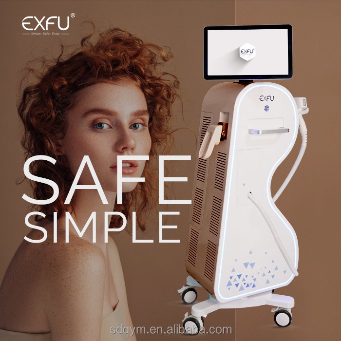 Diode Laser Body Hair Removal Machine 808nm 1064nm 755nm Skin Whitening Devices